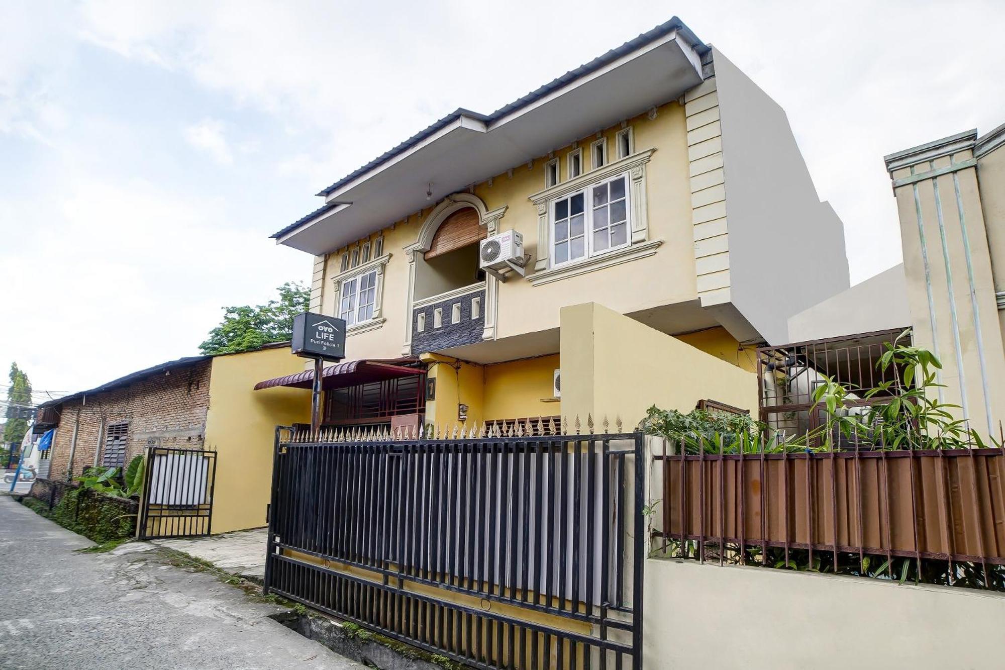Oyo 91199 Felicia Homestay ميدان المظهر الخارجي الصورة